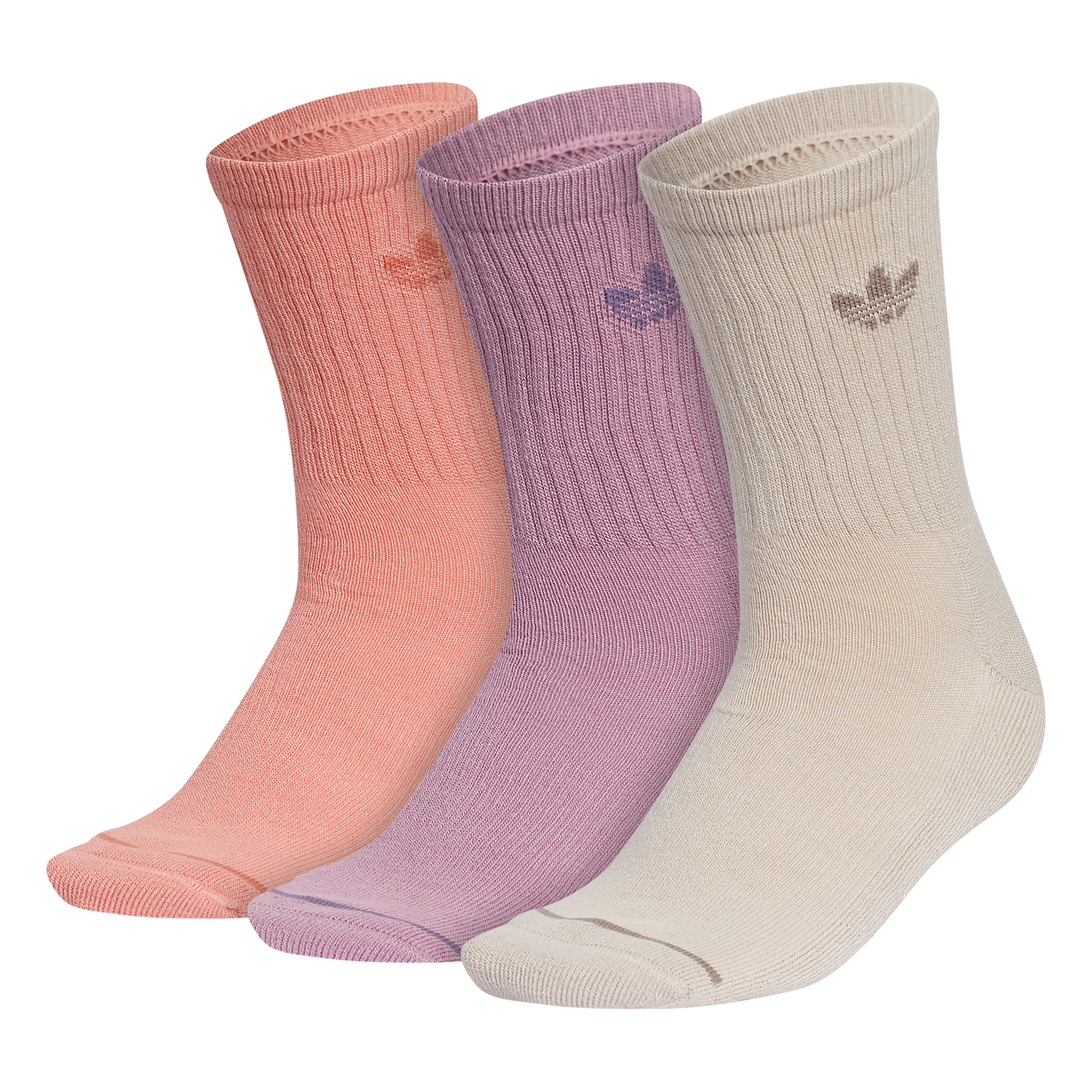 adidas Women's Originals Crew Socks (3-Pack)-Multi-Color